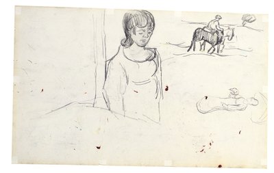 Studi sul paesaggio femminile e contadino da Vincent van Gogh