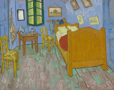 La camera da letto da Vincent van Gogh