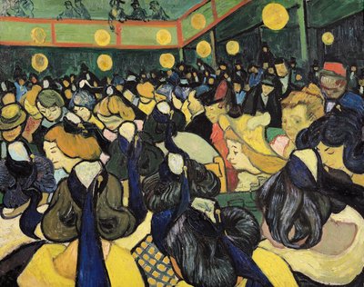 La sala da ballo ad Arles, 1888 da Vincent van Gogh