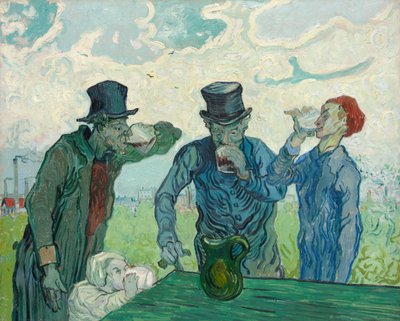 I bevitori da Vincent van Gogh