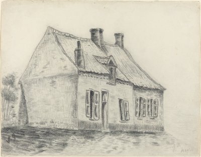 La casa Magrot, Cuesmes da Vincent van Gogh