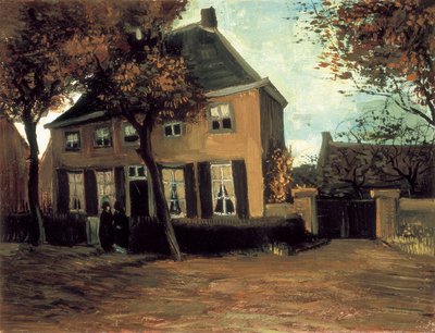 La casa parrocchiale di Nuenen da Vincent van Gogh