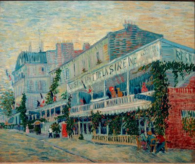 Il ristorante Sirene ad Asnieres da Vincent van Gogh