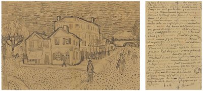 La casa gialla La strada, Lettera a Theo da Arles, sabato, 29 settembre 1888 da Vincent van Gogh