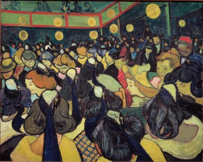 La sala da ballo ad Arles da Vincent van Gogh