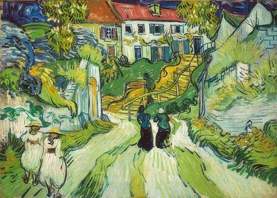 Scala ad Auvers da Vincent van Gogh