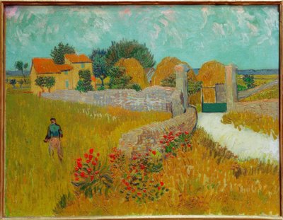 Una fattoria in Provenza da Vincent van Gogh