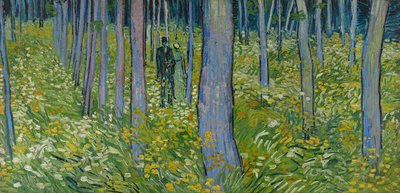 Sottobosco con due figure da Vincent van Gogh