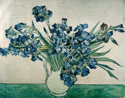 Vaso con iris da Vincent van Gogh