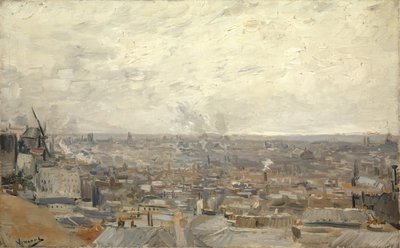 Vista da Montmartre da Vincent van Gogh