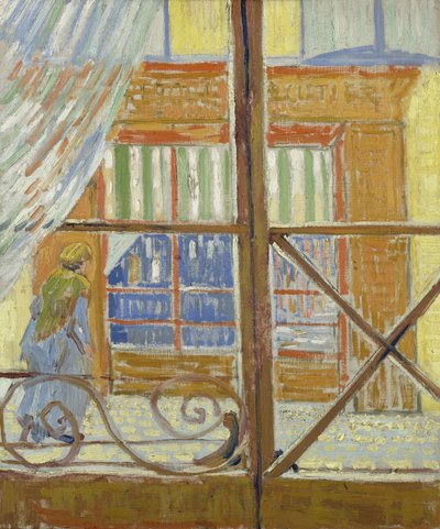 Vista di una macelleria da Vincent van Gogh