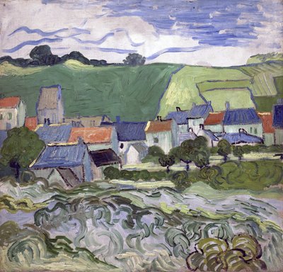 Veduta di Auvers-sur-Oise da Vincent van Gogh