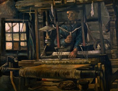 Tessitore al telaio da Vincent van Gogh