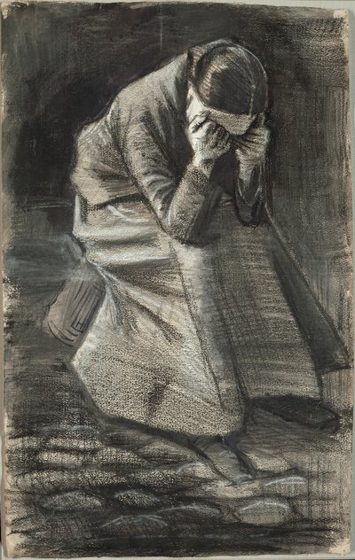Donna che piange da Vincent van Gogh