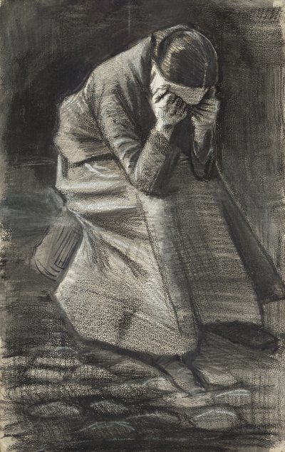 Donna Piangente, 1883 da Vincent van Gogh