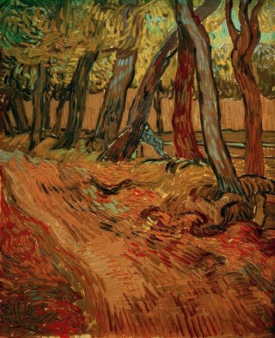 Sentiero nel giardino del sanatorio da Vincent van Gogh