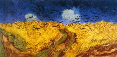 Campo di grano con corvi da Vincent van Gogh