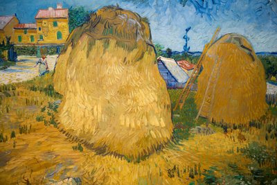 Mucchi di grano in Provenza da Vincent van Gogh