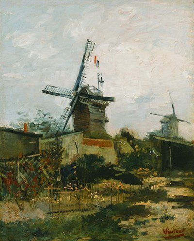 Mulini a vento a Montmartre da Vincent van Gogh