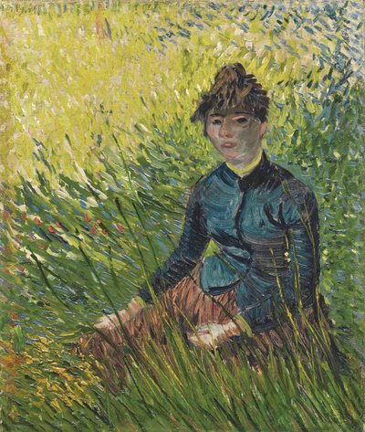 Donna in un campo di grano, 1887 da Vincent van Gogh