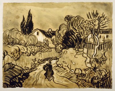 Paesaggio di Auvers da Vincent van Gogh