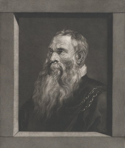 Ritratto di un Vecchio con la Barba da Vincenz Georg Kininger