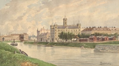 La Weissgärber Lände a Vienna con l