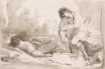 Cefalo e Procri, 1764-98 da Vincenzio Vangelisti
