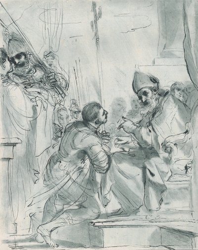 Pentimento di San Guglielmo da Vincenzio Vangelisti