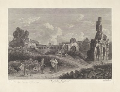 Anfiteatro di Capua da Vincenzo Alloja