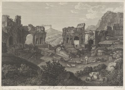 Teatro di Taormina da Vincenzo Alloja