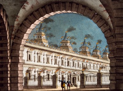 Scenografia di Alessandro Sanquirico per Il Pirata, opera di Vincenzo Bellini da Vincenzo Bellini
