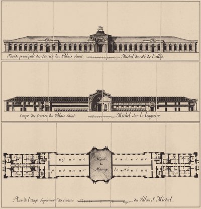 Castello di San Michele a San Pietroburgo, 1797 da Vincenzo Brenna