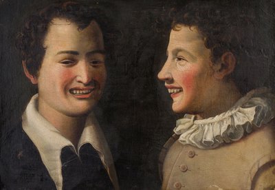 Due giovani che ridono, seconda metà del XVI sec. da Vincenzo Campi