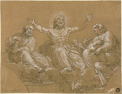 Cristo in Gloria con Santi da Vincenzo Camuccini