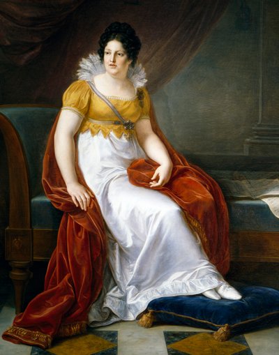 Ritratto di Maria Luisa di Spagna, Duchessa di Lucca da Vincenzo Camuccini