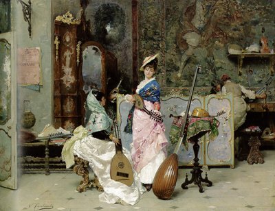 Il negozio di mandolini da Vincenzo Capobianchi