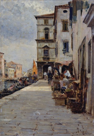 Mercato a Chioggia da Vincenzo Caprile