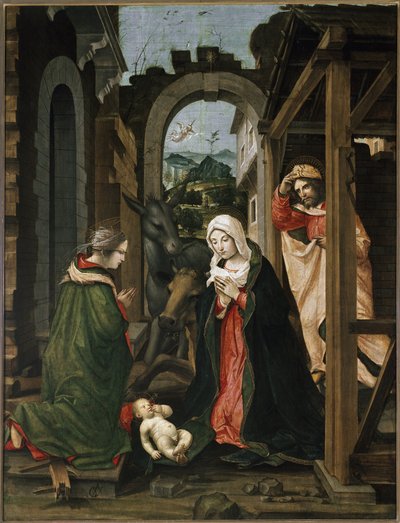 Natività con Santa Caterina d