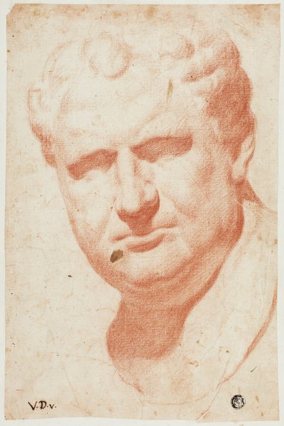 Antico busto ritratto di Vespasiano da Vincenzo Dandini