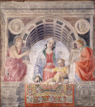 Madonna col Bambino e i santi Giovanni Battista e Giovanni Evangelista da Vincenzo Foppa