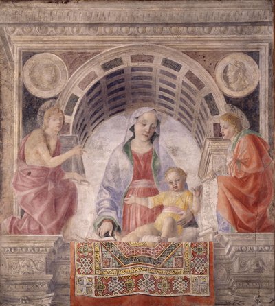 Madonna col Bambino e i santi Giovanni Battista e Giovanni Evangelista, 1485 da Vincenzo Foppa