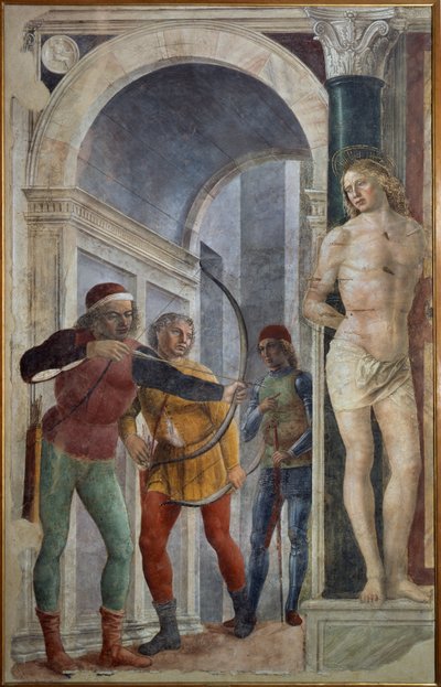 Martirio di San Sebastiano da Vincenzo Foppa