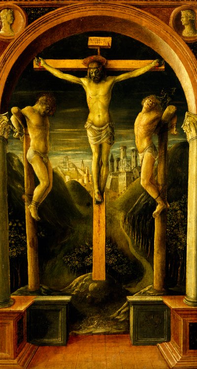 Le tre croci da Vincenzo Foppa