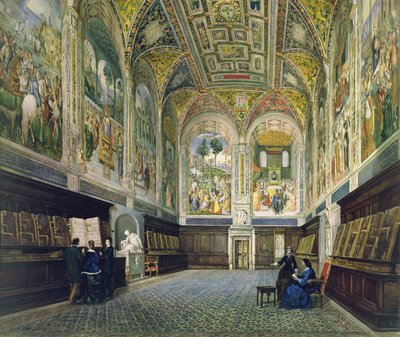 La Biblioteca Piccolomini, Siena da Vincenzo Marchi