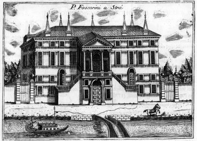 Il palazzo Foscarini a Stra vicino a Venezia in 