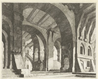 Spazio alto con archi rotondi da Vincenzo Mazzi