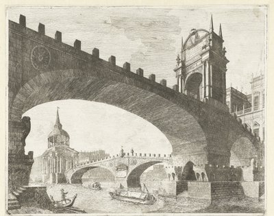 Due ponti su un fiume da Vincenzo Mazzi