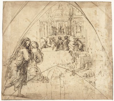 Presentazione di Maria al Tempio da Vincenzo Tamagni da San Gimignano