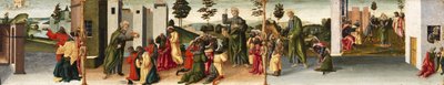 Storia di San Tommaso Apostolo - San Tommaso battezza Gundaphorus e altri episodi da Vincenzo di Antonio Frediani